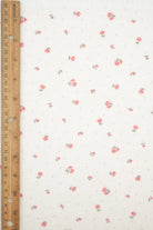 Ditsy Print Cotton Style Pointelle Knit Fabric - KNT4605-MS11365 