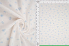 KNT4606-MS11366 IVORY BLOUSE BOTTOMS DITSY DRESS KNIT LOUNGEWEAR PANTS POINTELLE POLYESTER PRINT-B SKIRTS SPANDEX STRETCH TOPS TUNICS