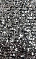 KNC-33546-2 SILVER DRESS EMBROIDERY KNIT MESH POLYESTER SEQUINS SILVER SKIRTS SOLID-B SPANDEX TEXTURE TOPS