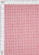 BOUCLE-33572 PINK BOTTOMS BOUCLE DRESS KNIT OUTERWEAR PINK PLAID POLYESTER PRINT-B SEQUINS SKIRTS SOLID TEXTURE TOPS