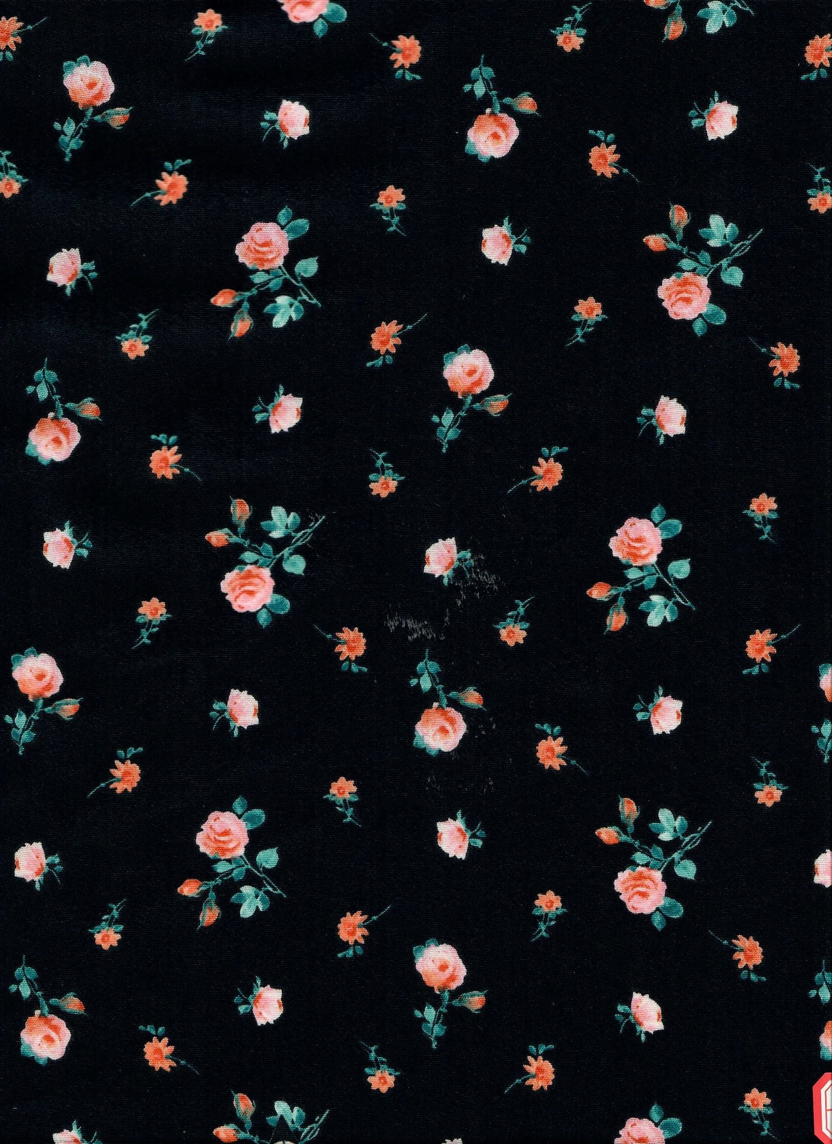 POP4178-MS11118 BLACK NEW FLOWER AIRFLOW BLOUSE BODYSUIT BOTTOMS CAMI CEY DITSY DRESS FLORAL LOUNGEWEAR PANTS POLYESTER PRINT SKIRTS SUBLIMATION TOPS WOVEN
