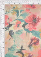 Floral Watercolor Mesh Digital Print - MESH-MS11303D 