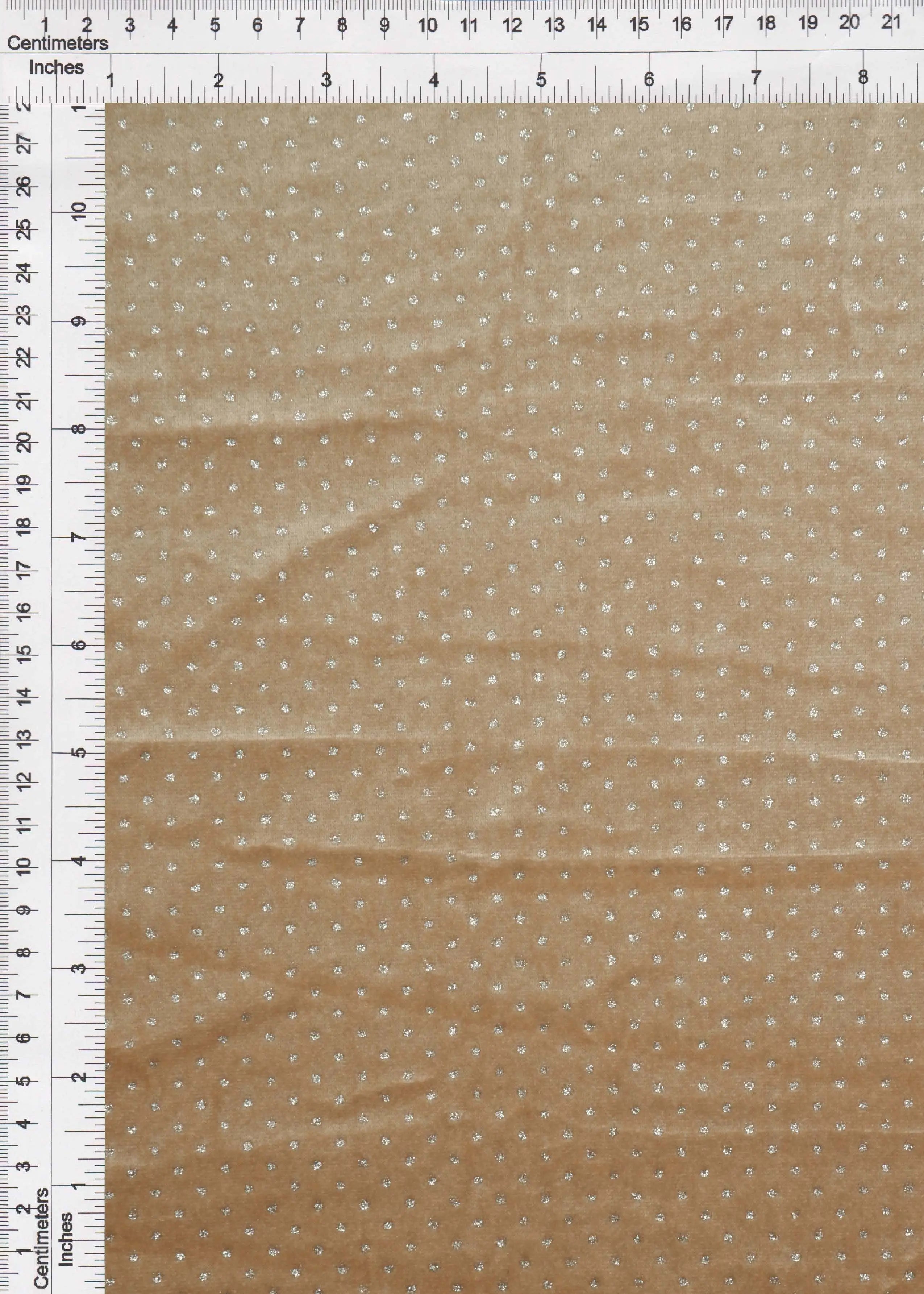 KNT4610 KHAKI BLOUSE BODYSUIT BOTTOMS DOT DRESS GLITTER KNIT NO-PRINT PANTS POLYESTER SKIRTS SOLID SPANDEX STRETCH TOPS VELVET