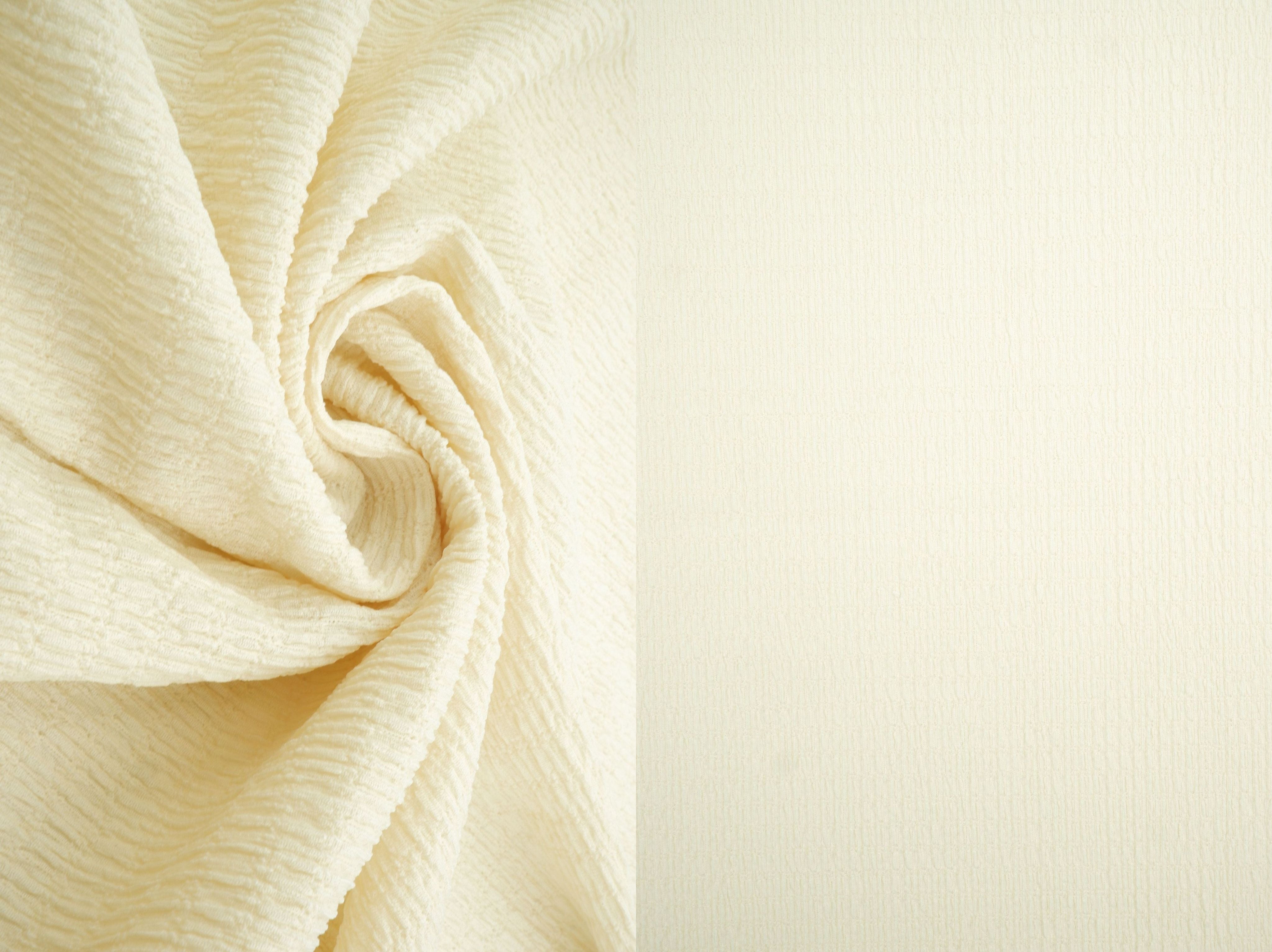 Crinkle Jersey Solid Knit Fabric - KNT4455 