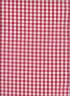 GH4616 RED BLOUSE GINGHAM PLAID POLYESTER SOLID-B SPANDEX T-SHIRT TEXTURE WOVEN TOPS TUNICS