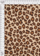 KNT4463-MS11424 TAN B ANIMAL BODYSUIT BOTTOMS CAMI DOUBLE KNIT DRESS JACQUARD LEOPARD PANTS POLYESTER RAYON RIB SKIRTS SOLID SPANDEX STRETCH SWEATER TOPS URBAN