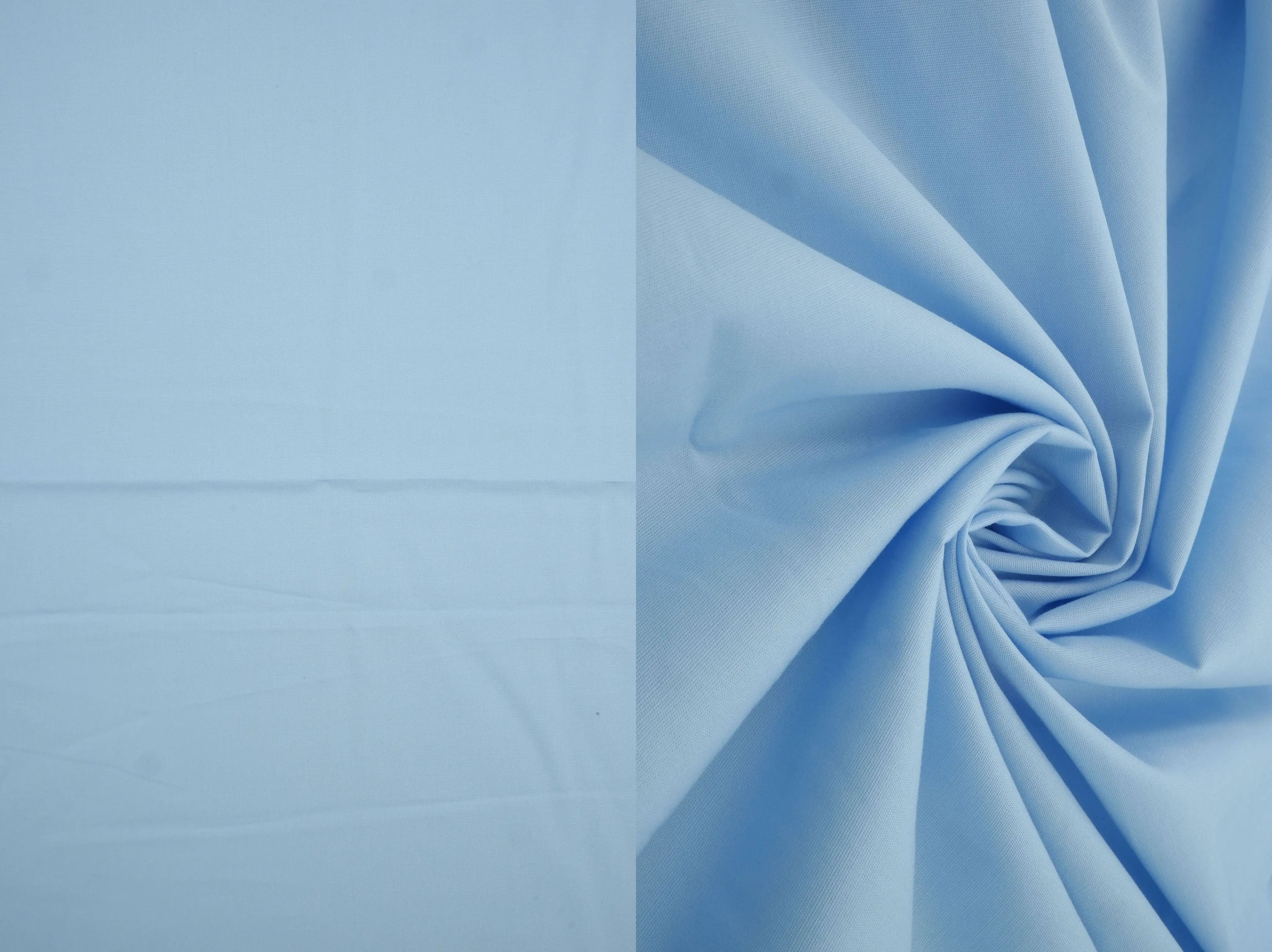 Stretch Cotton Poplin Solid Woven Fabric - POP810-SOLID 