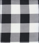 KNT4520-DU917 BLK/IVORY ACTIVEWEAR BIKER SHORTS BLOUSE BODYSUIT BOTTOMS BUFFALO PLAID CAMI DRESS KNIT PANTS POLYESTER PRINT SKIRTS SPANDEX STRETCH SWEATER T-SHIRT TOPS