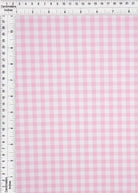 GH4616 PINK LT. BLOUSE GINGHAM PLAID POLYESTER SOLID-B SPANDEX T-SHIRT TEXTURE WOVEN TOPS TUNICS