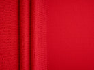 CRP4473 RED ACTIVEWEAR BODYSUIT BOTTOMS CREPE DRESS JERSEY NO-PRINT POLYESTER SOLID SPANDEX WOVEN