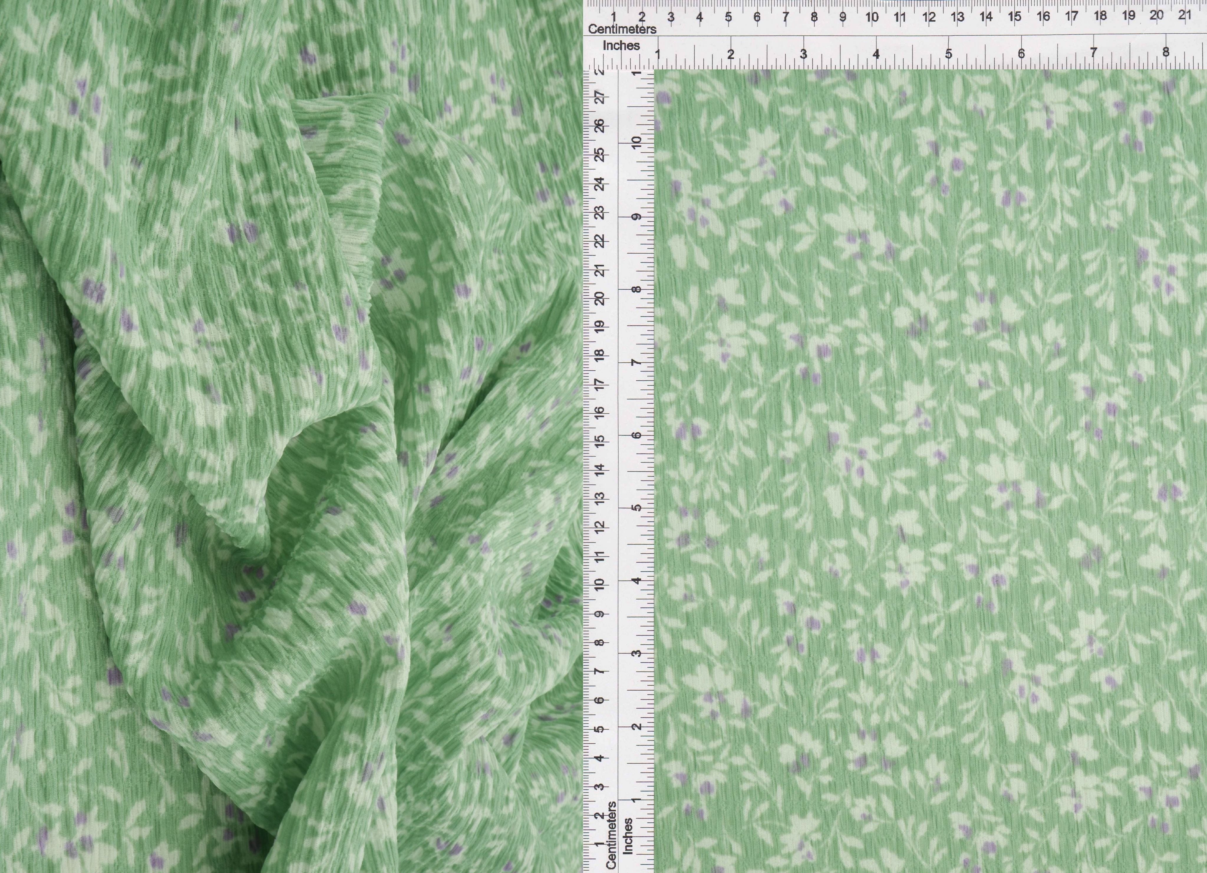 CRP4628-MS10020 SAGE BLOUSE BOTTOMS CAMI CRINKLE DRESS FLORAL OUTERWEAR POLYESTER PRINT SPANDEX T-SHIRT TOPS TUNICS WOVEN