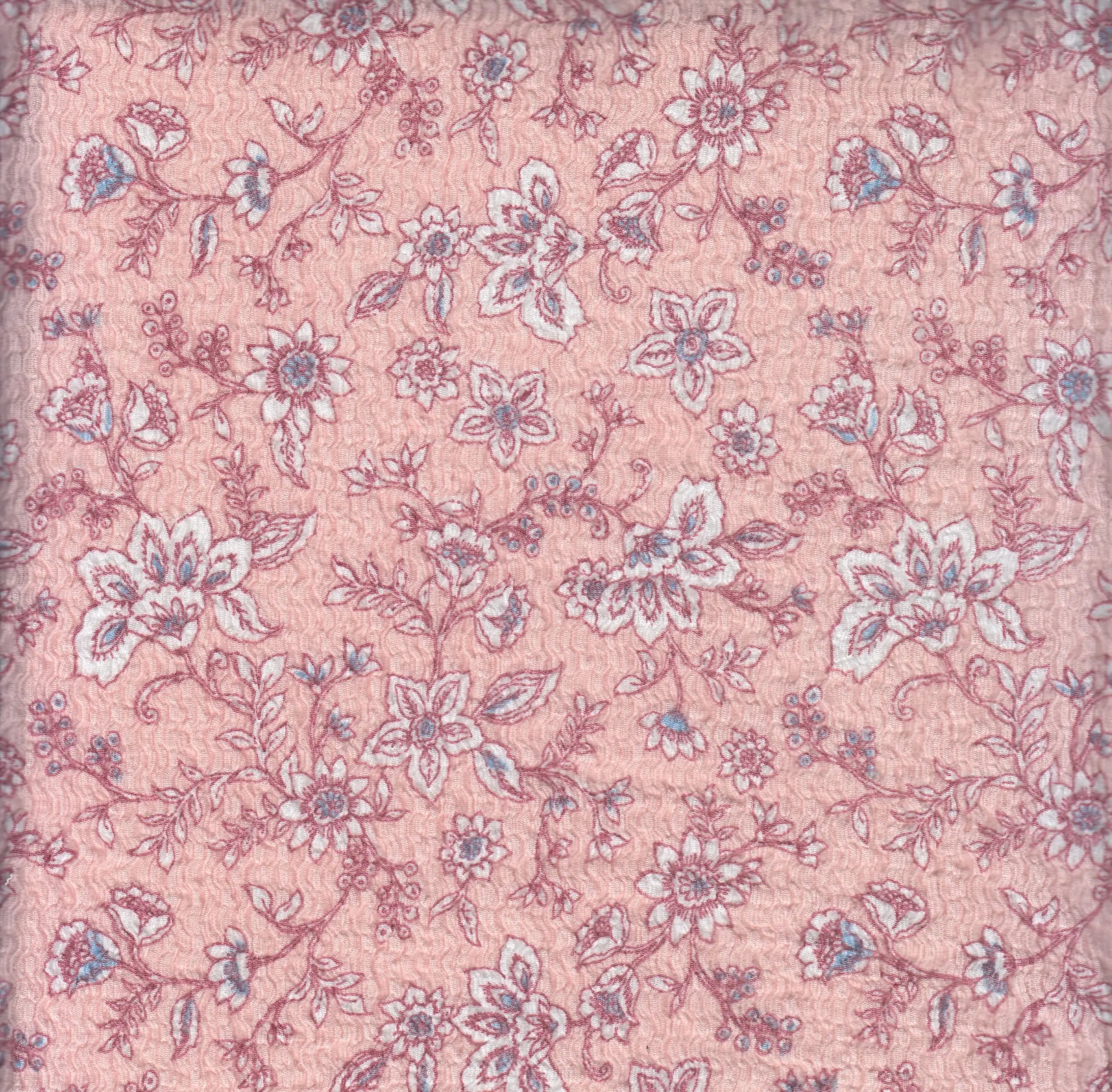 CRP4629-MS10079 PEACH BLOUSE DRESS FLORAL FLOWER KNIT MISSONI POLYESTER PRINT SKIRTS SPANDEX TEXTURE TOPS WOVEN