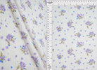 KNT4187-MS11485 VIOLET BODYSUIT CAMI DAISY FLOWER DITSY DOUBLE KNIT DRESS DTY EYELET JACQUARD POLYESTER PRINT SKIRTS SPANDEX TOPS