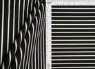 Yarn Dye Stripe Ponte Knit Fabric - KNT4644 