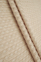 LACE4508 TAUPE BLOUSE BODYSUIT BOTTOMS DRESS KNIT LACE PANTS POLYESTER SKIRTS SOLID SPANDEX STRIPE TOPS