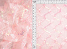 MESH SQ EMBR 1 PINK MESH