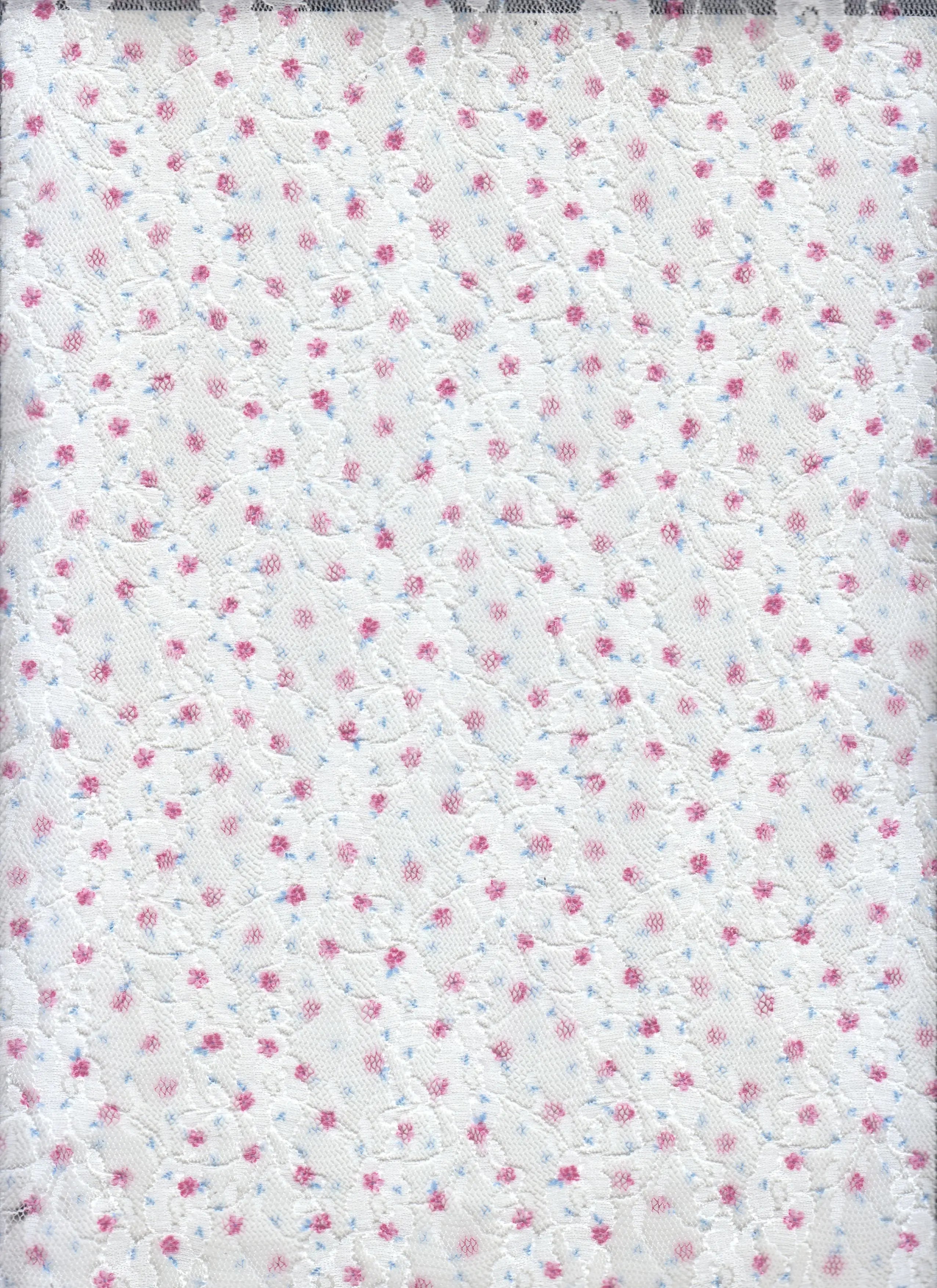 LACE4481-Q91001 PINK HOT BLOUSE BODYSUIT CAMI DAISY FLOWER DIGITAL PRINT DRESS LACE LOUNGEWEAR POLYESTER SKIRTS SPANDEX T-SHIRT TOPS TUNICS
