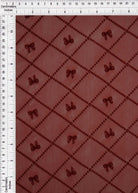 FLOCK-MS11377 CHERRY RED BLOUSE BODYSUIT BOTTOMS CONVERSATIONAL DRESS FLOCKING KNIT MESH PANTS POLYESTER PRINT SKIRTS SPANDEX STRETCH TOPS