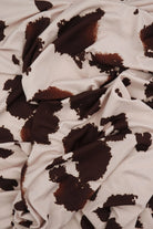 DTY Cow Print Knit Fabric   KNT4498-MS11562 