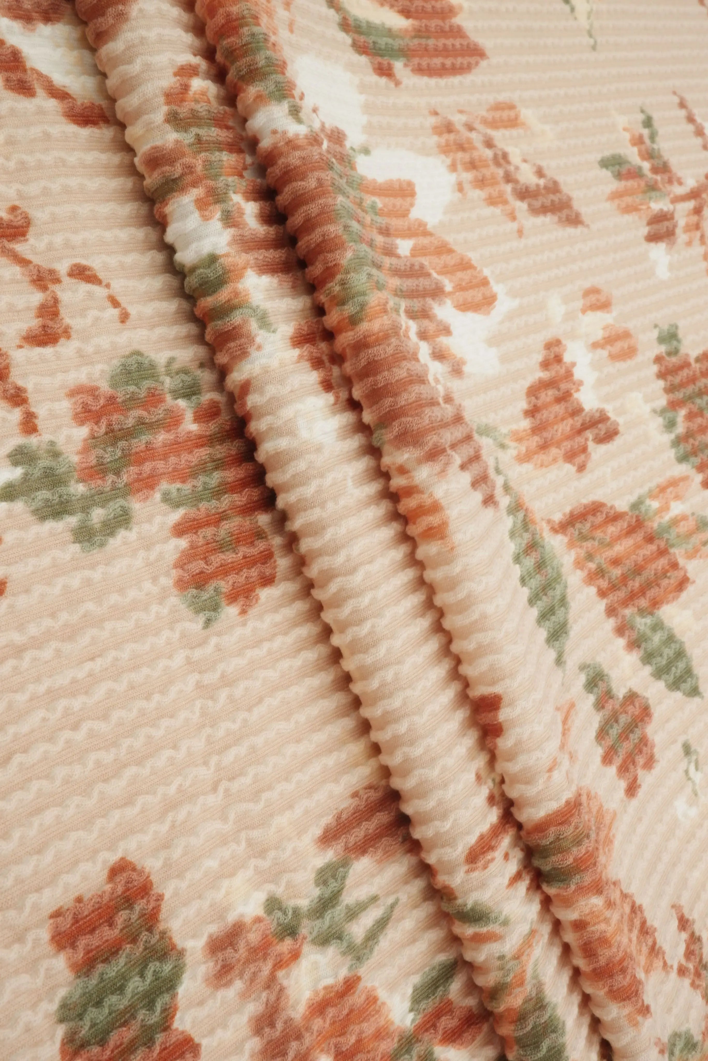 KNT4463-MS11312 TAUPE ACTIVEWEAR BOTTOMS DOUBLE KNIT DRESS FLORAL JACQUARD PANTS POLYESTER RAYON RIB SKIRTS SOLID SPANDEX STRETCH TOPS URBAN