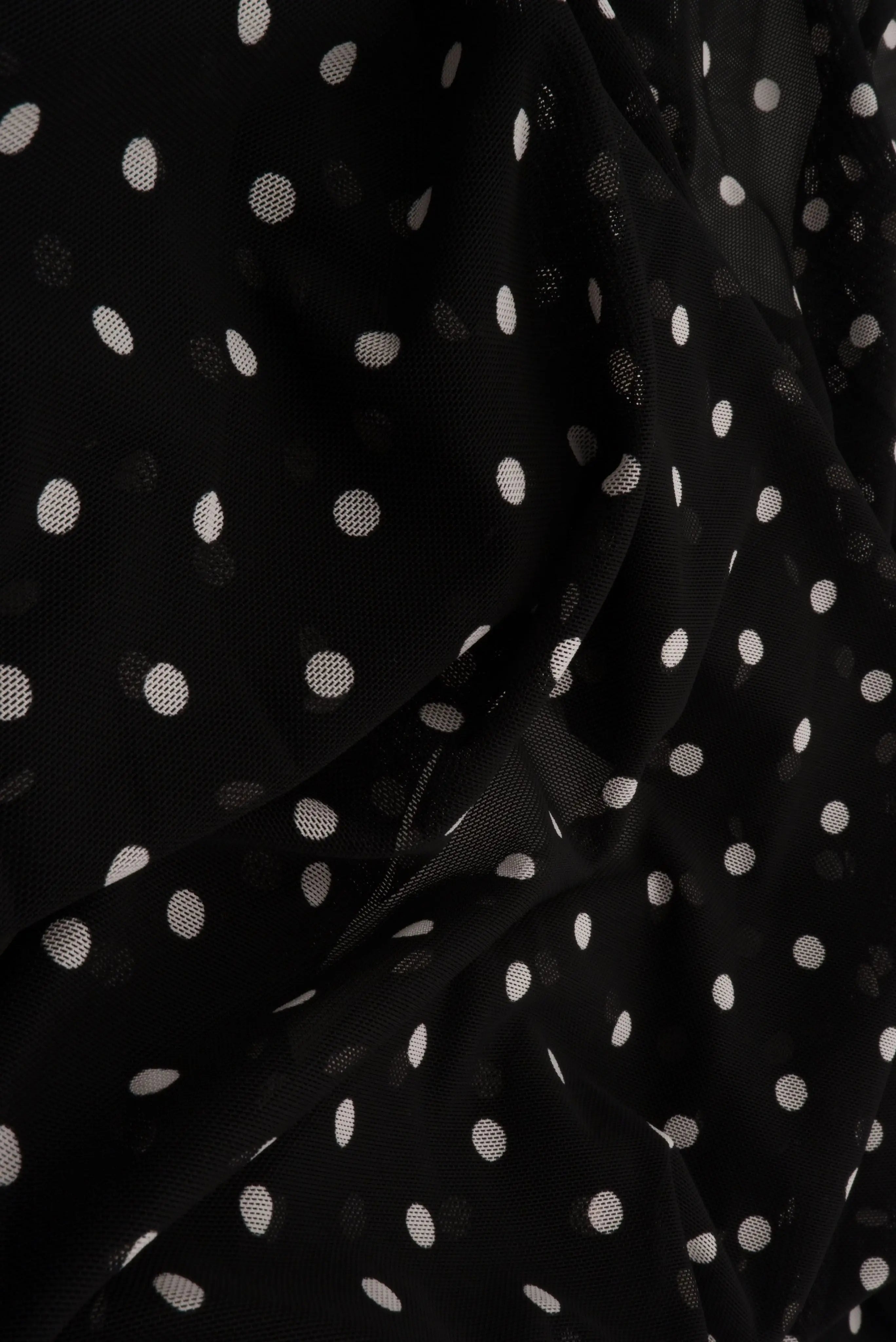 MESH-DU298 BLACK BLOUSE CAMI DRESS LOUNGEWEAR MESH SKIRTS TOPS