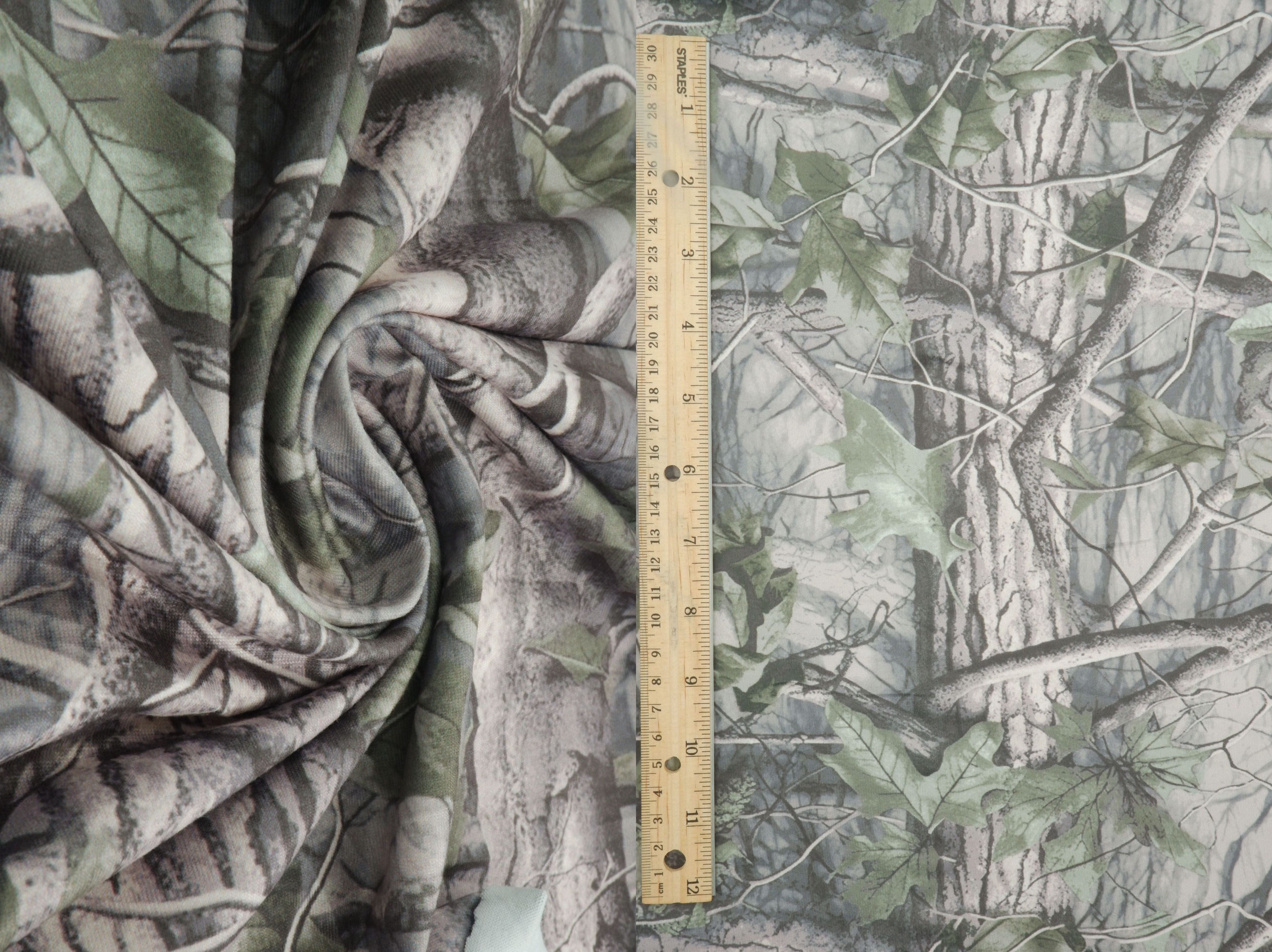 Tree Camo Digital DTY Brushed Polyester Spandex Knit KNT4520-M11546D 