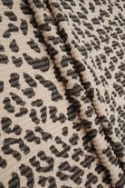 KNT4463-S304102 TAUPE ACTIVEWEAR ANIMAL BODYSUIT DOUBLE KNIT DRESS JACQUARD PANTS POLYESTER RAYON RIB SKIRTS SOLID SPANDEX STRETCH URBAN