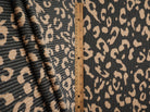 Double Knit Leopard Print Fabric   KNT4463-MS11073 