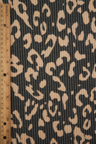 Double Knit Leopard Print Fabric   KNT4463-MS11073 