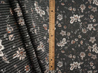 Boho Floral Double Knit Fabric   KNT4463-MS11155 