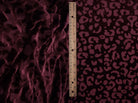 Animal Print Velvet Burnout Knit Fabric - KNT3869-Q10720 