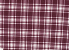DTY Brushed Plaid Print Knit Fabric   KNT4520-DU1205B 