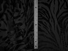 Animal Zebra Velvet Burnout Knit Fabric   KNT3869-MS11572 