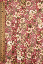 Double Knit Jacquard Floral Fabric   KNT4463-MS11062 