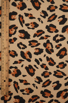 DTY Animal Leopard Print Knit Fabric   KNT4498-MS11584 