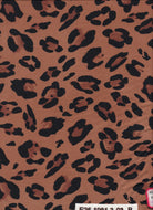 DTY Animal Leopard Print Knit Fabric   KNT4498-MS11584 
