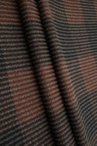 KNT4463-DU917 BROWN/BLACK KNIT