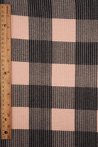 KNT4463-DU917 TAUPE/BLACK KNIT