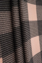 KNT4463-DU917 TAUPE/BLACK KNIT