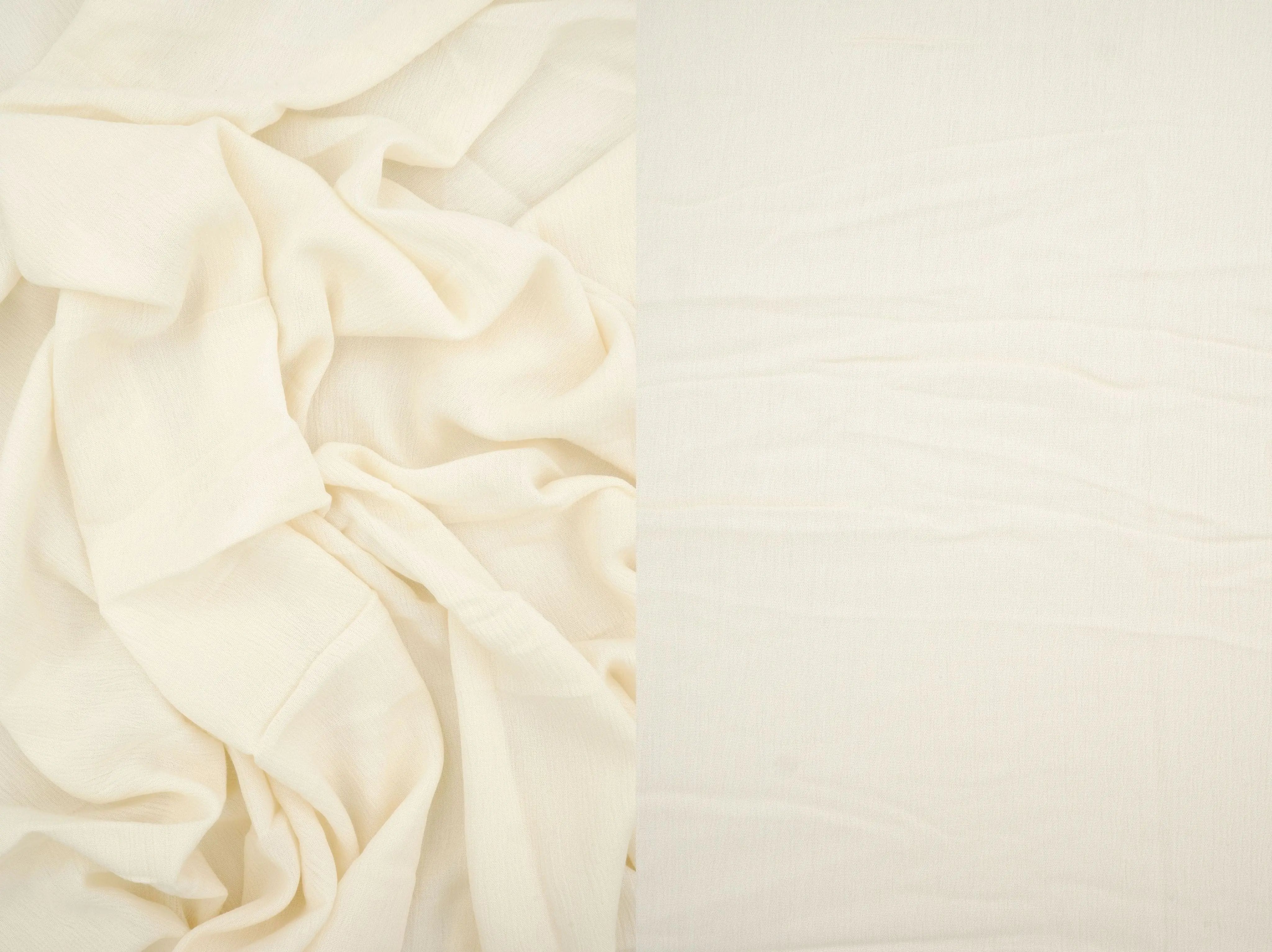 CRP3143 CREAM NEW BLOUSE BOTTOMS CAMI CREPON DRESS NO-PRINT OUTERWEAR RAYON SKIRTS SOLID T-SHIRT TOPS TUNICS WOVEN