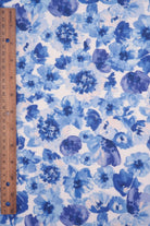 Floral Ripple Jersey Digital Print Fabric   CRP4613-M11606D 