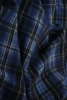 Plaid Ripple Jersey Print Fabric   CRP4613-DU1120 