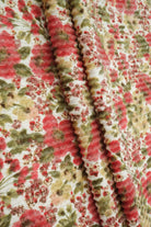 Double Knit Jacquard Floral Fabric   KNT4463-MS11062 