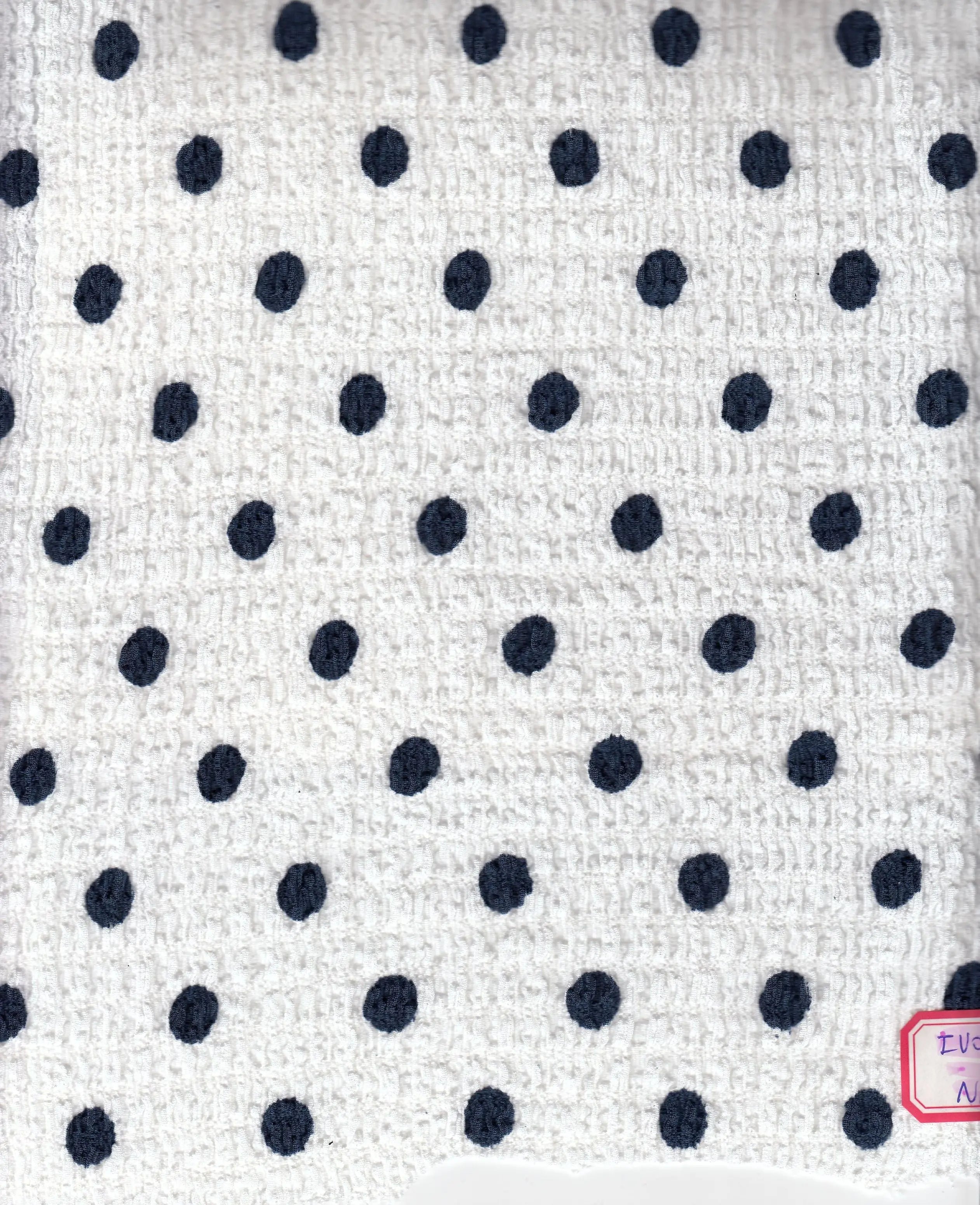 CRP4628-SE90548 IVORY/NAVY WOVEN