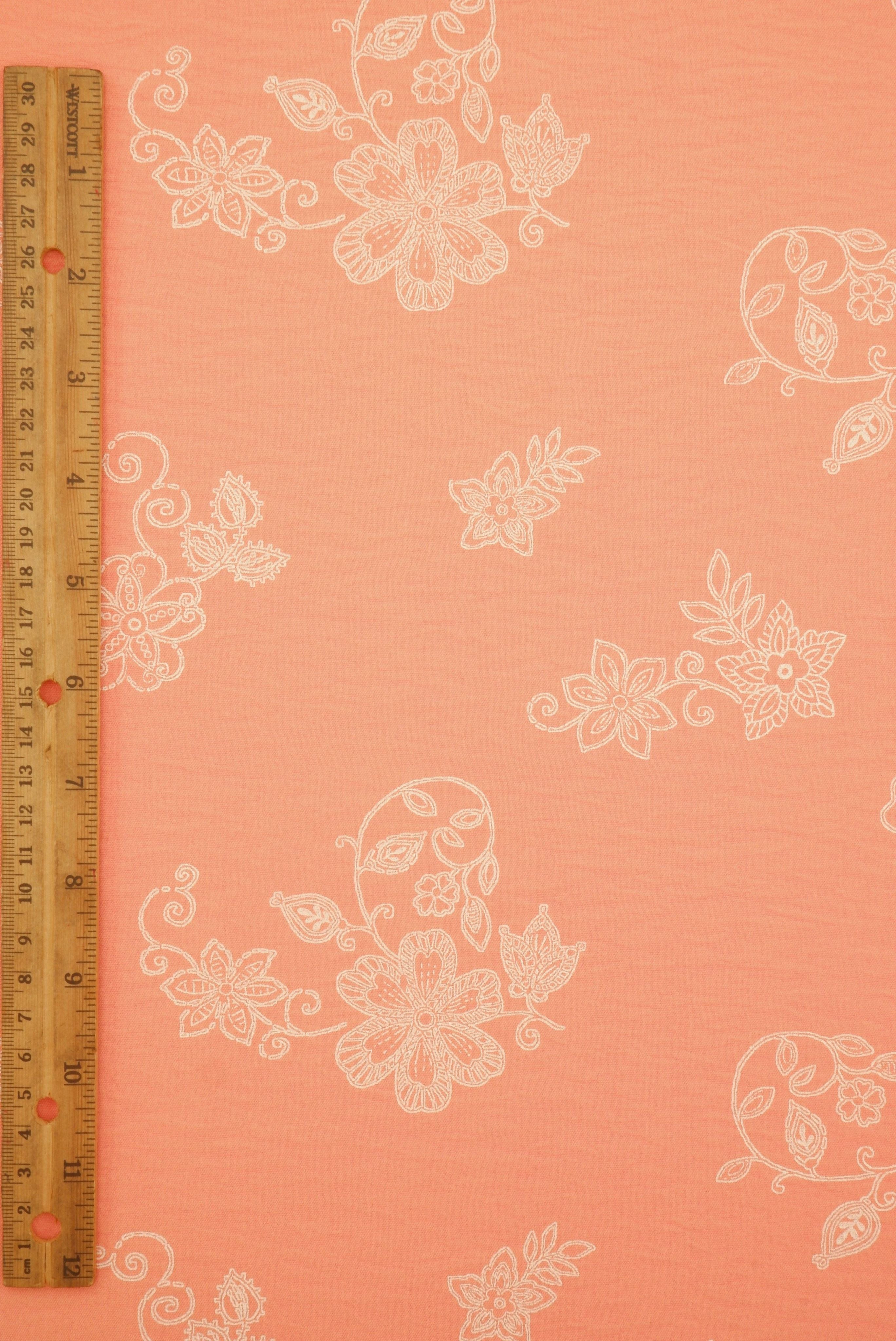 Flower Puff Print Airflow Woven CEYP-MS11597 