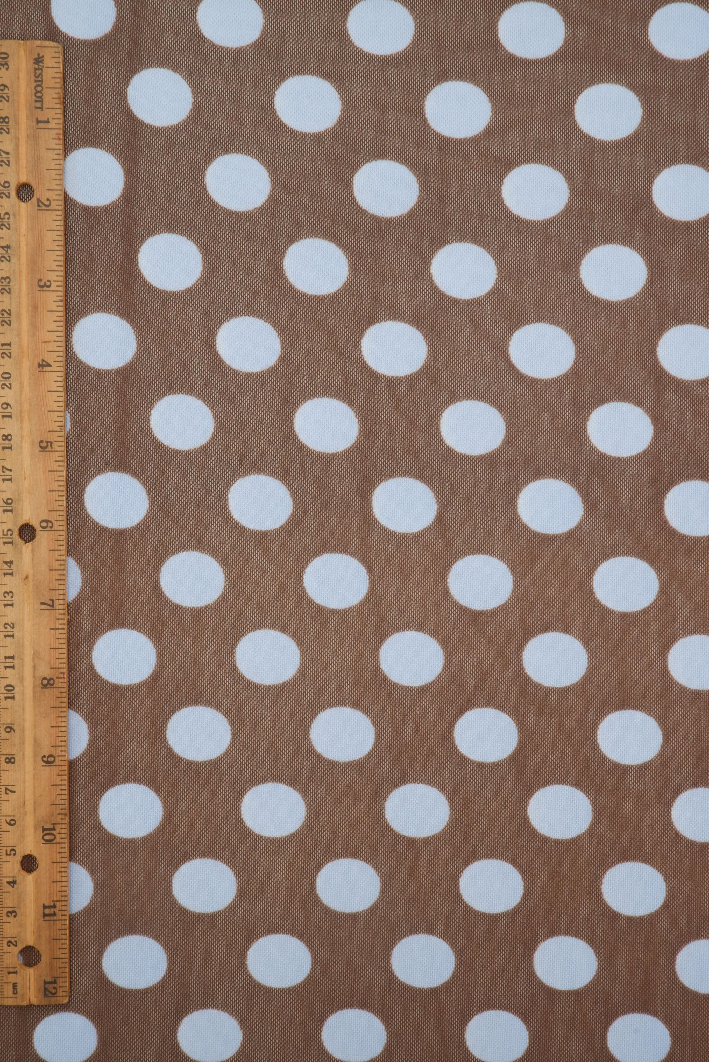 MESH-DU1665 BROWN/BLUE LT. MESH