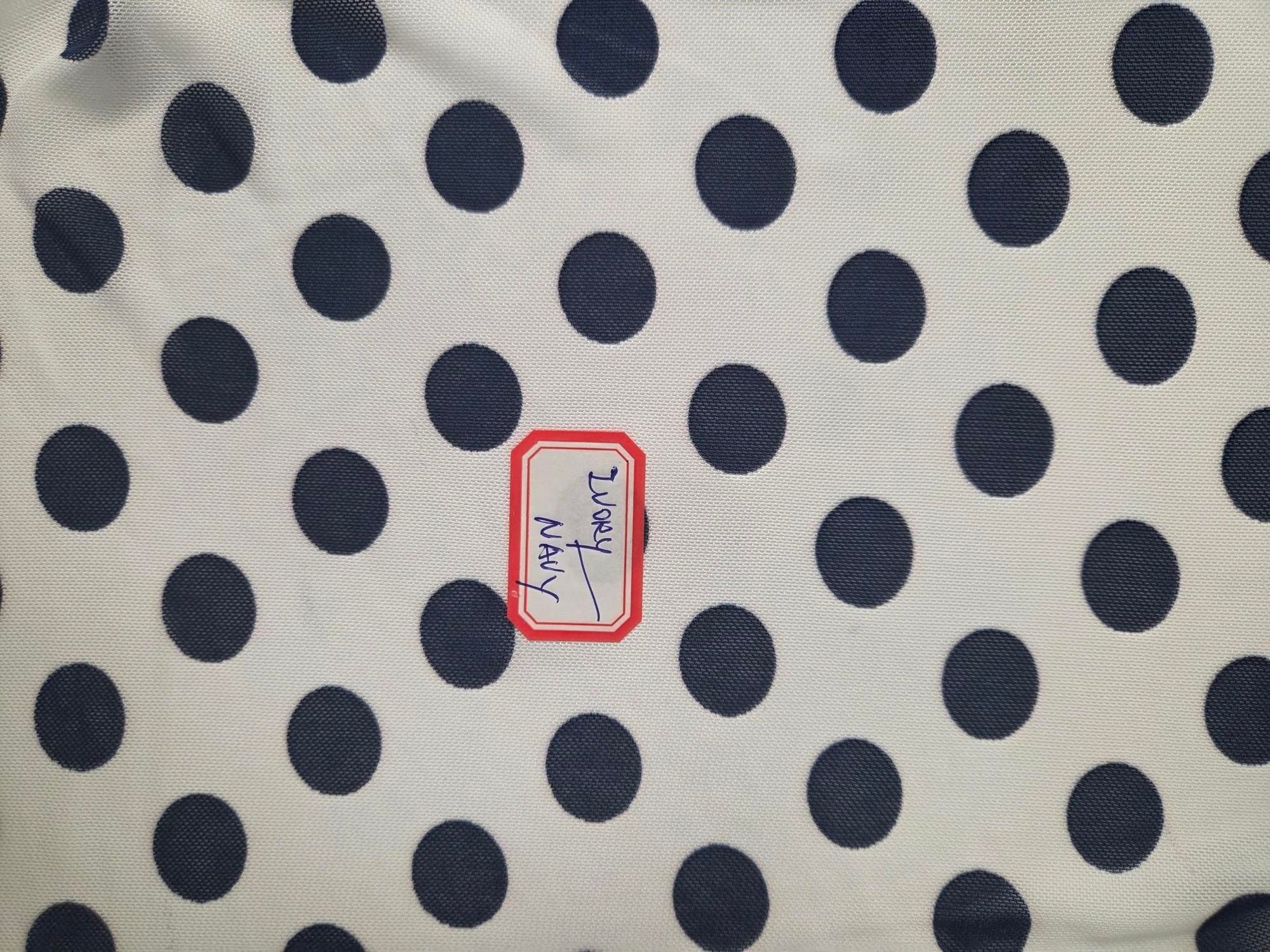 Polka Dot Mesh Print MESH-DU1665 