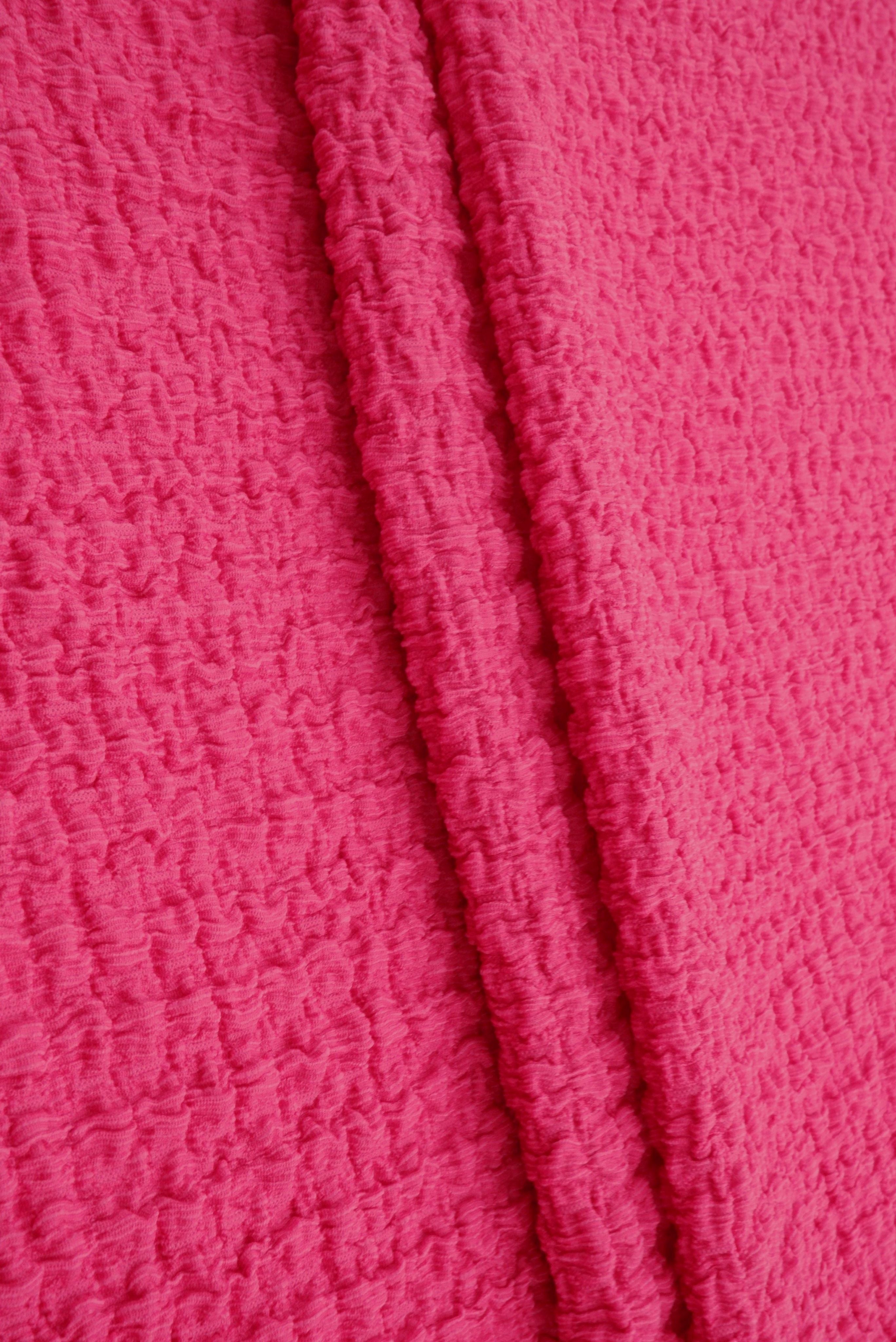 Waffle Crepe Solid Knit Fabric - CRP4501 