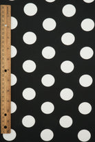 DTY Big Polka Dot Knit Fabric   KNT4498-DU186C 