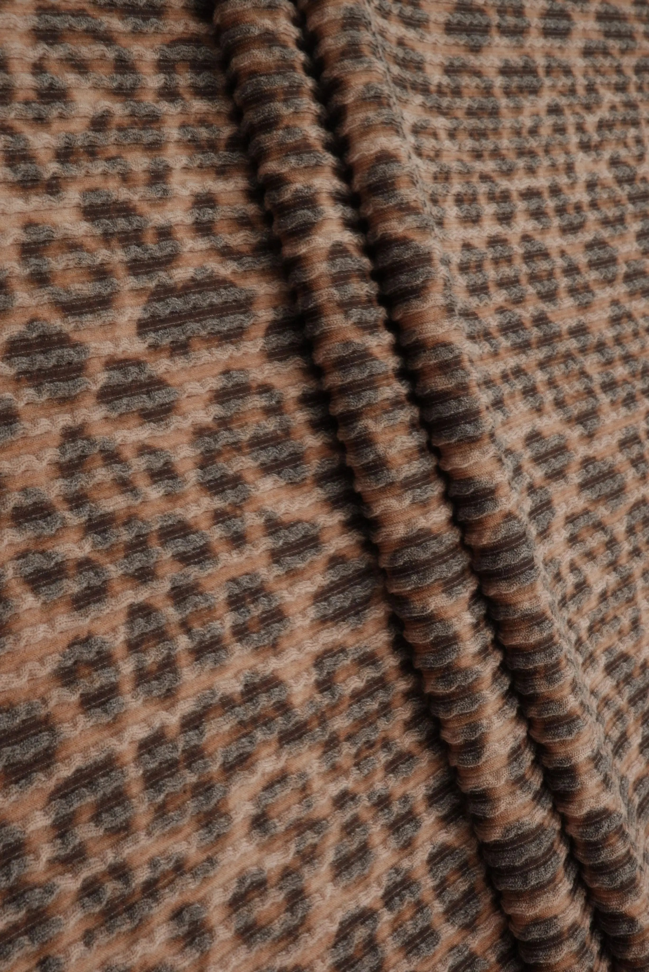 KNT4463-SE20351 BROWN ASH KNIT